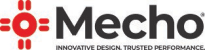 Mecho: Innovative Design. Trusted Performance. Logo