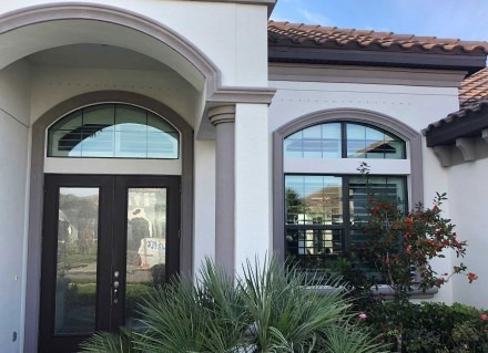 3M Window Film blocks heat, glare and UV rays for this pictured Viera and Rockledge Home.